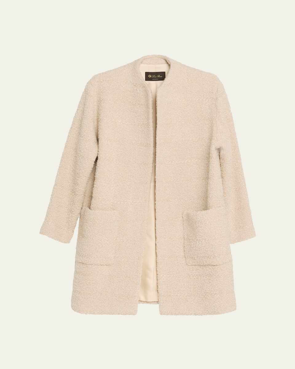 Steph Single-Breasted Top Coat